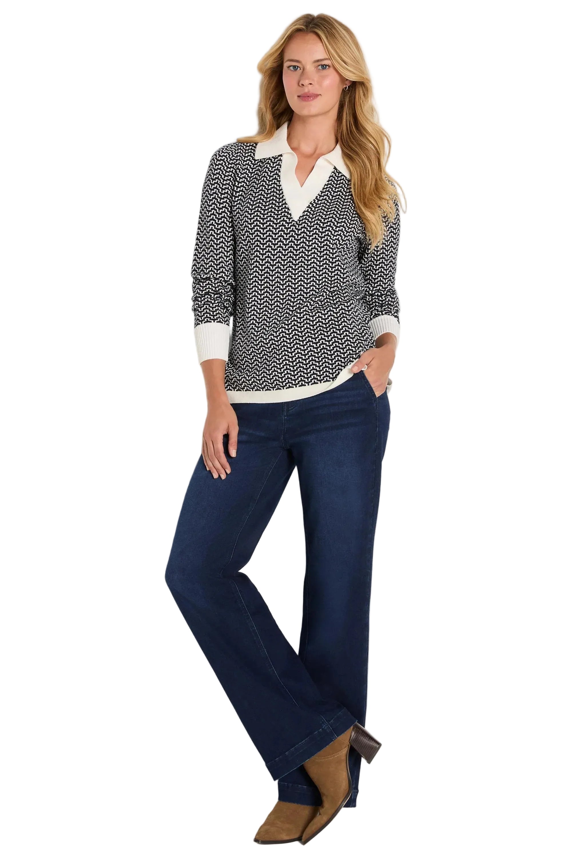 Two_Tone_Jacquard_Sweater_ella_where_she_shops