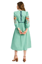 Tyler Böe  Bailey Cotton Applique Dress creme ella where she shops