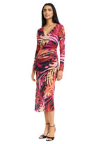 Violeta Grey/Penny Dress – Front – Ella Where She Shops