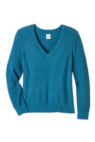 Waffle_V-neck_Sweater_ella_where_she_shops