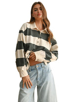 Wide Panel Shirt - Front - Ella Where She Shops