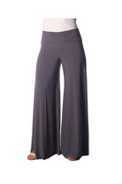 Wrinkle Resistant Palazzo Pants Metal Ella where she shops 