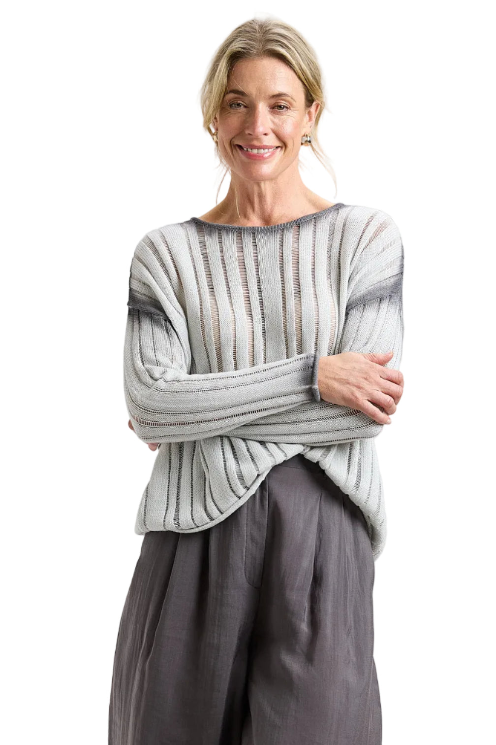 Zaket & Plover Dyed Finish Sweater ella where she shops 