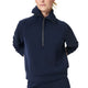 Spanx AirEssentials Half Zip in Timeless Navy, front view