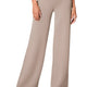 Spanx AirEssentials Wide Leg Pant in Ashwood, front view