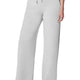 Spanx AirEssentials Wide Leg Pant in Light Heather Grey, front view