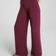 Spanx AirEssentials Wide Leg Pant in Plum Berry