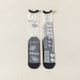Artistic Pattern Sheer Socks in Black