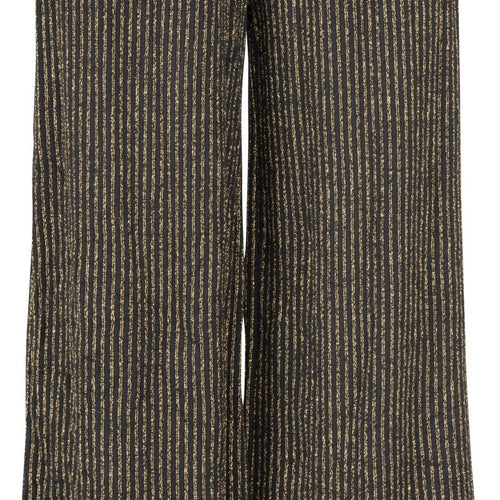 Black Shimmer Knit Pants