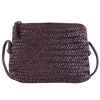 Hope Leather Crossbody/Belt Bag: Red
