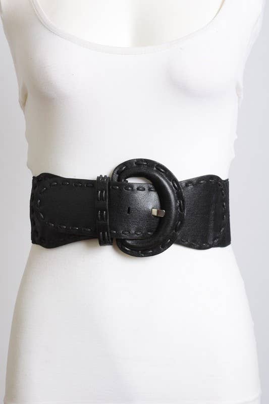 Distressed belt stretch