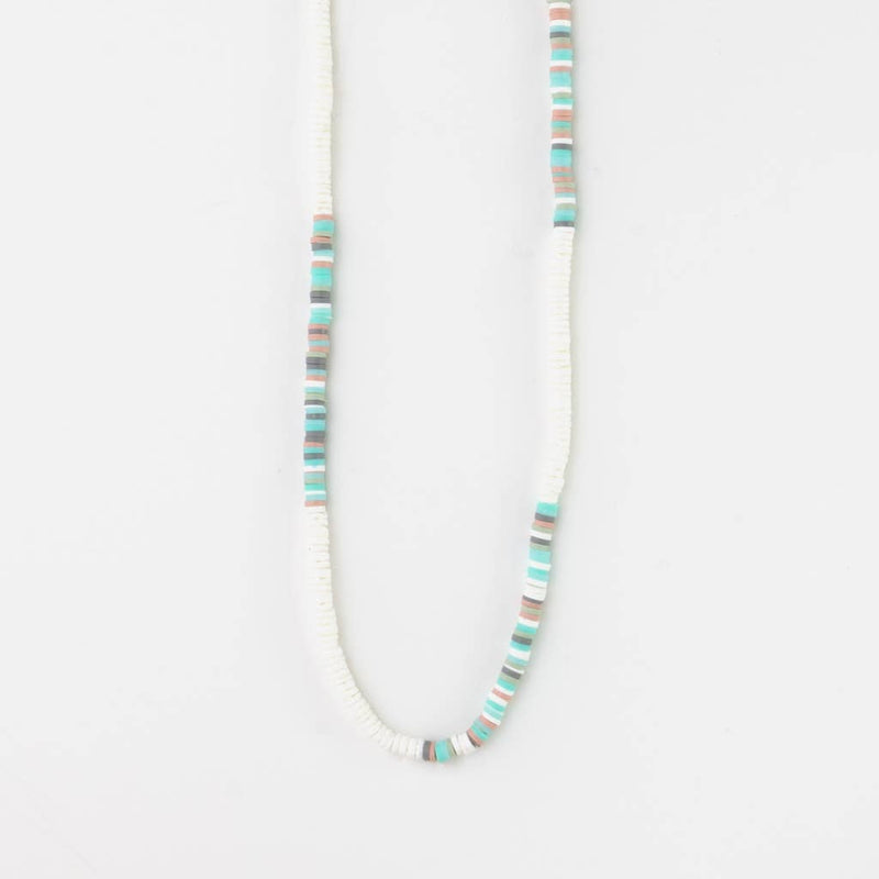 Manu Bay Surfer Necklace,Pink Mixed