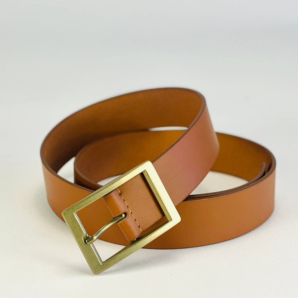 Manchester Rectangular Brown Belt