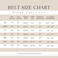 Silver Buckle Circle Links Belt - Anisa