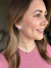 Bow Studs - Pink