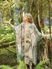 Earth and Sky Bohemian Bamboo Kimono