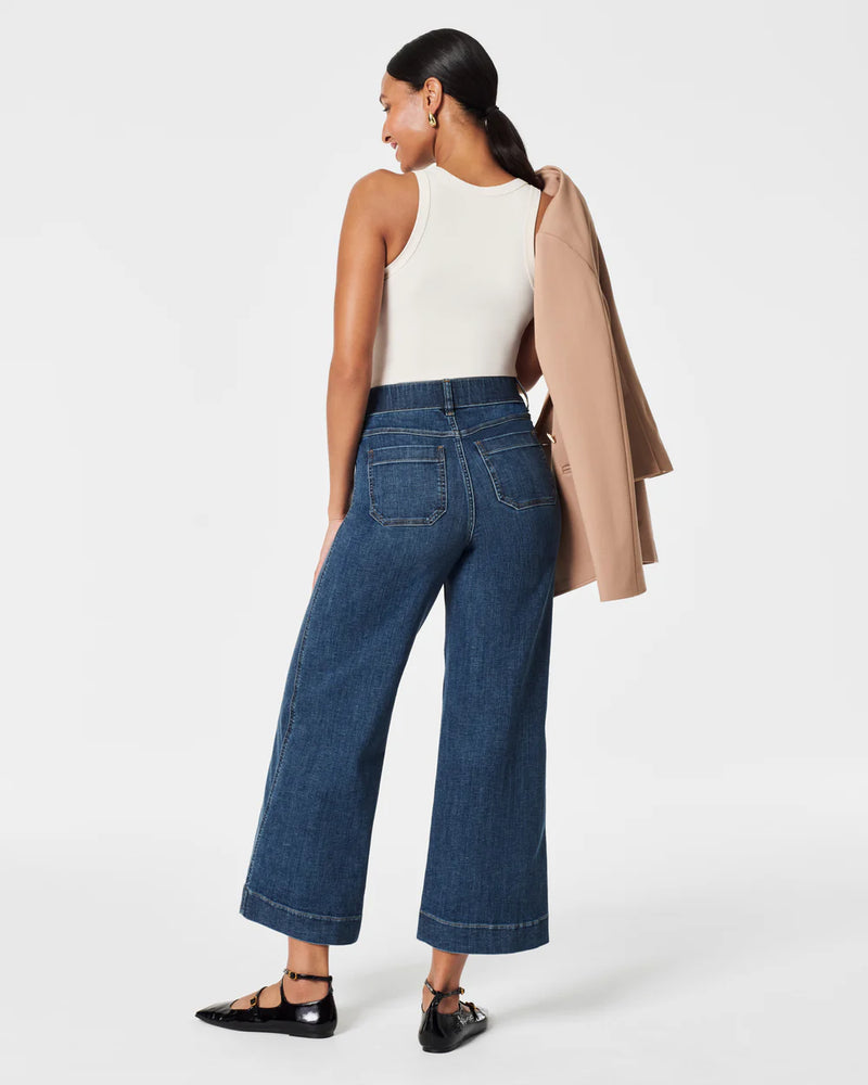 Cropped Wide leg Jeans