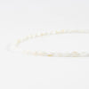 Pineapple Island - White Seed Beaded Necklace, Surf, Summer Jewelry