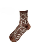 Bloom sheer lace socks, product photo