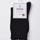 Everyday neutral crew socks, alternate view