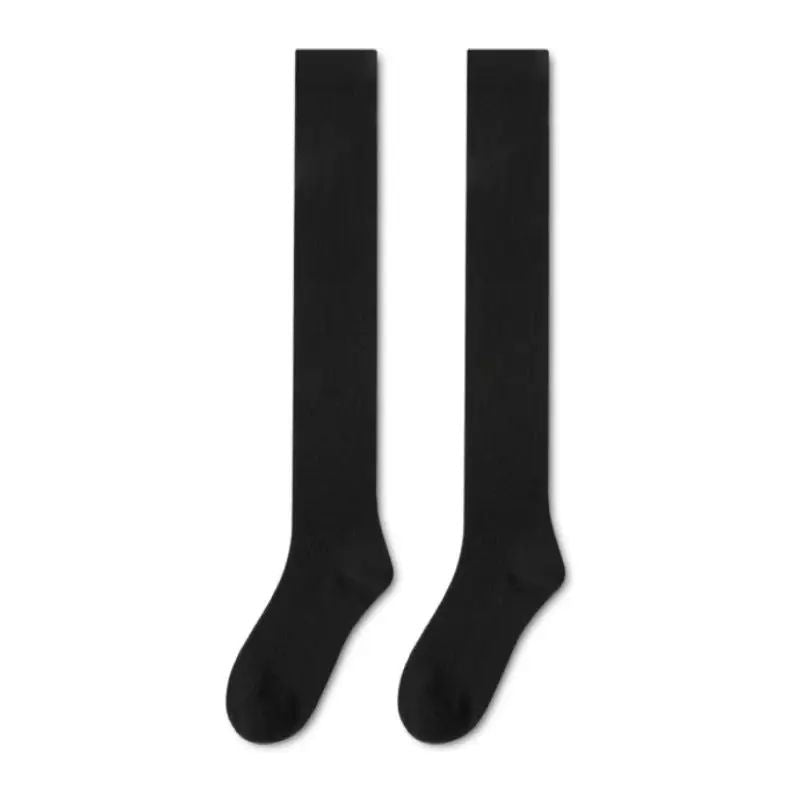 Opaque winter knee socks, product photo