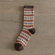 Plaid winter crew socks, alternate view