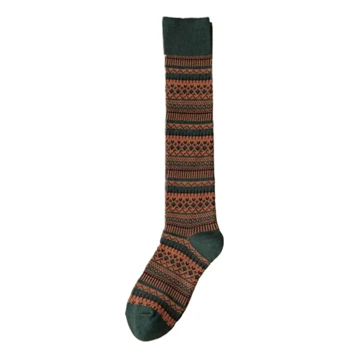 Vintage knee-high socks, alternate view