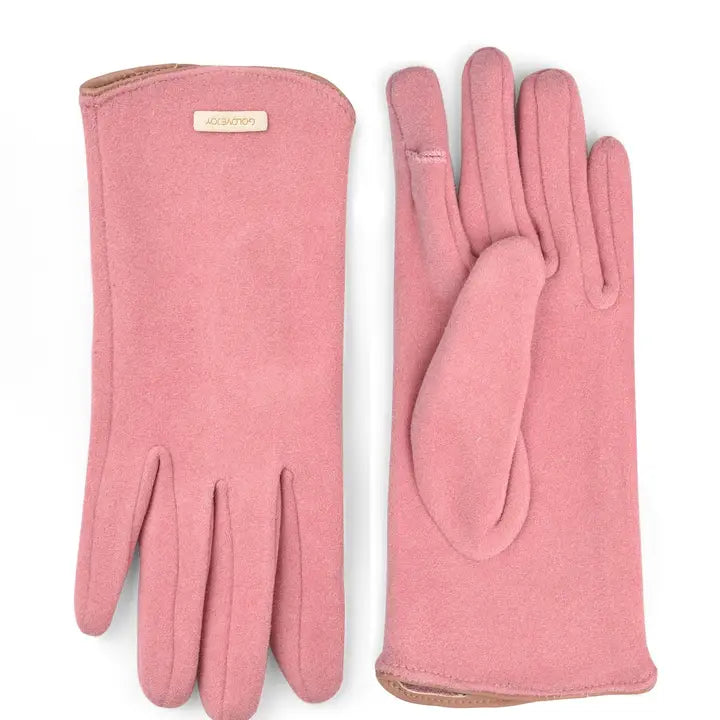 Windproof touchscreen gloves, alternate view
