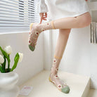 Garden Party Sheer Socks – Detail View 4