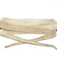German Fuentes genuine suede wrap belt in beige
