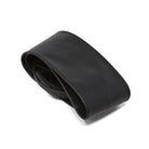 German Fuentes thin leather wrap belt in black