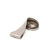 German Fuentes thin leather wrap belt in bronze