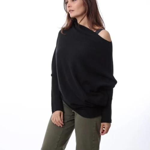 Kris Ana Lula Sweater in Black – Ella Where She Shops