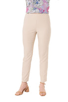 Lisette L Milan Ankle Pant in ecru, back view