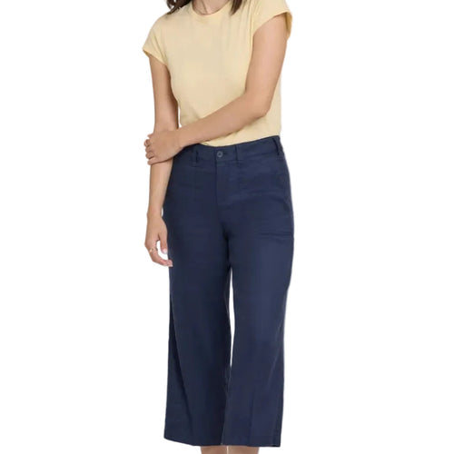 NYDJ Wide Leg Crop Cargo Pant in Blue – Ella Where She Shops