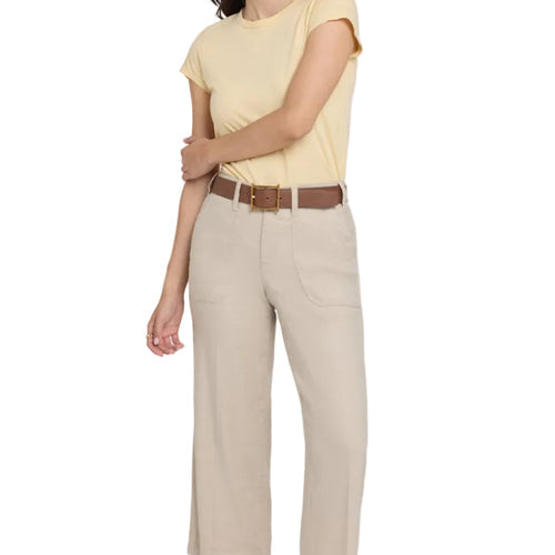 NYDJ Wide Leg Crop Cargo Pant in Tan – Ella Where She Shops