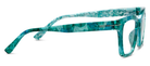 Peepers Buzzworthy blue light reading glasses in Turquoise Quartz, alternate view