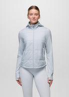 prAna Ice Flow Insulated Jacket in Rainier, front view