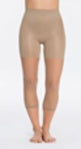 SPANXshape Original Footless Sheers in Cold Foam, front view with footless capri leg ending at mid-calf