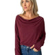 The Anywhere Top in Burgundy – Ella Where She Shops