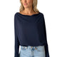 The Anywhere Top in Navy – Ella Where She Shops