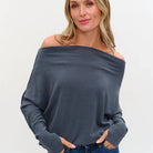 The Anywhere Top in Slate – Ella Where She Shops