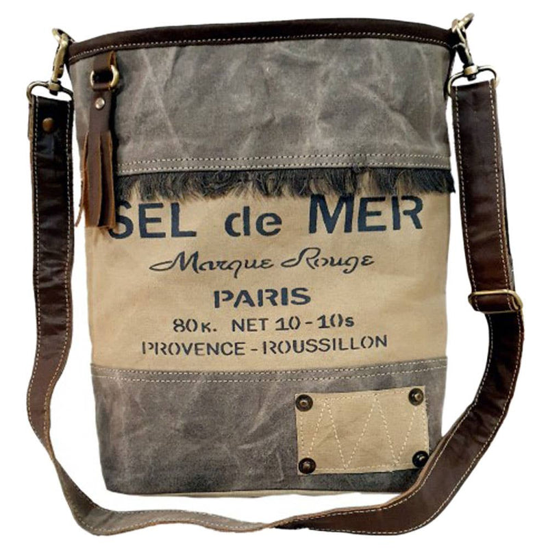 Sel De Mer Canvas Shoulder Bag