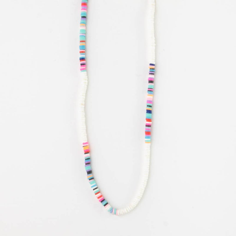 Manu Bay Surfer Necklace,Pink Mixed