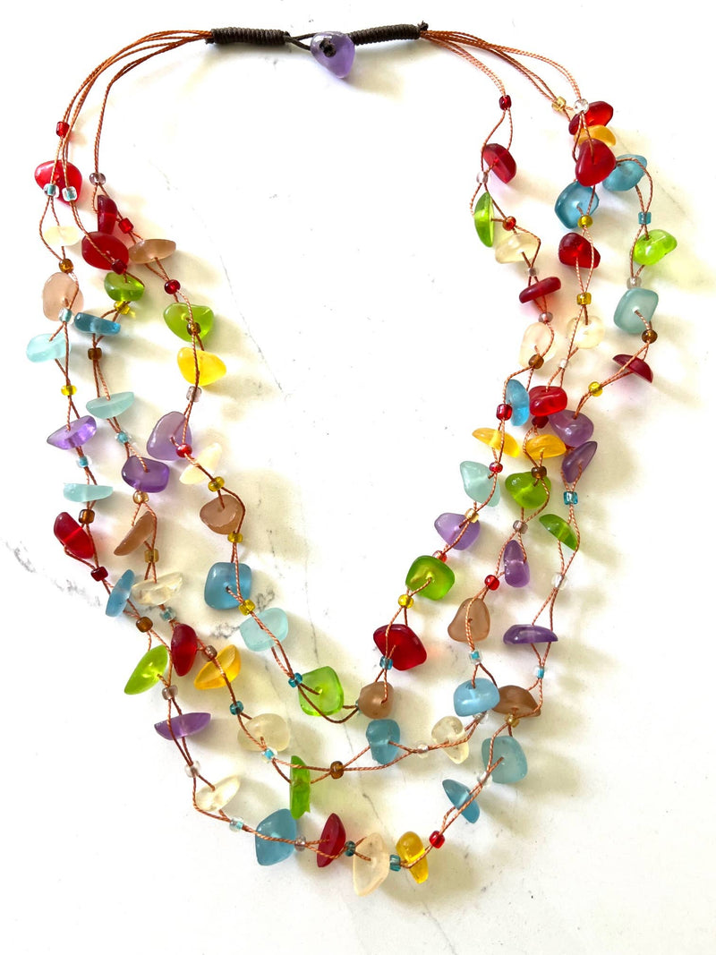 Colorful Resin Necklace